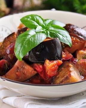 Тушеные баклажаны