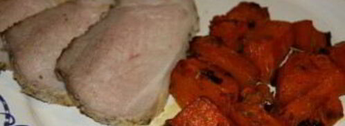 тыква со свининой в духовке. Шаг 6