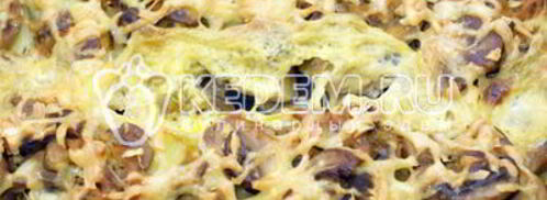 запеченный картофель с грибами под сыром. Шаг 11