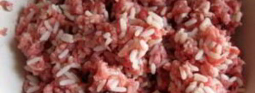 запеченные кабачки с рисом и фаршем. Шаг 3