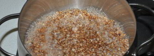 греча с куриной печенью. Шаг 3