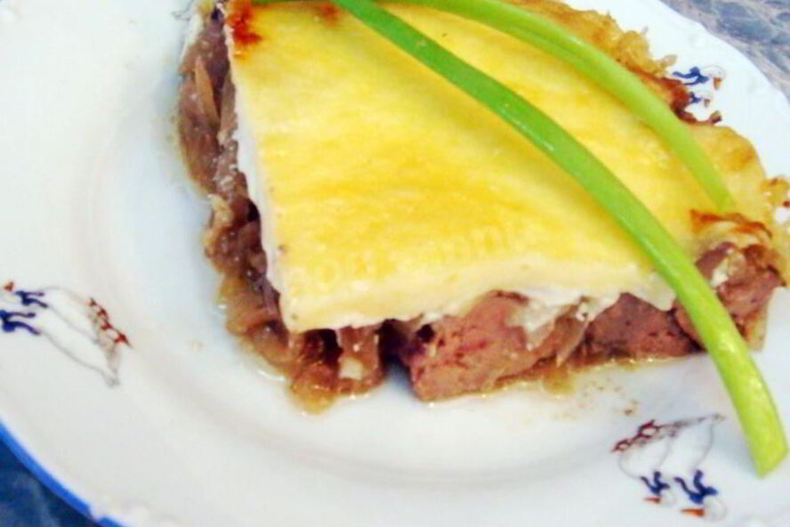Рецепт куриной печени под сочной сырной корочкой