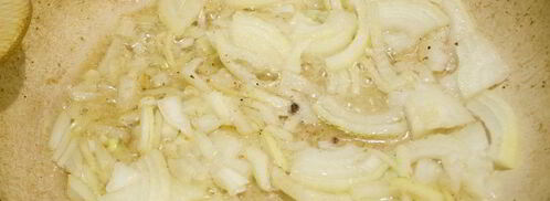 куриная печень жареная с луком. Шаг 8