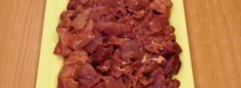 куриная печень, жаренная с яблоками. Шаг 3