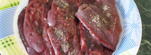 отбивные из печени в кляре. Шаг 3