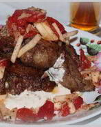 Печень фламбированная