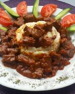 Печень под пикантным соусом