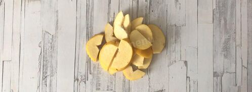 печень с айвой под апельсиновым соусом. Шаг 4