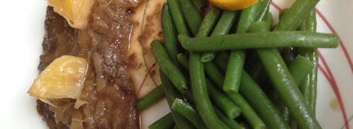 печень с апельсинами. Шаг 6