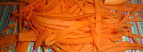 печень со стрелками чеснока. Шаг 6