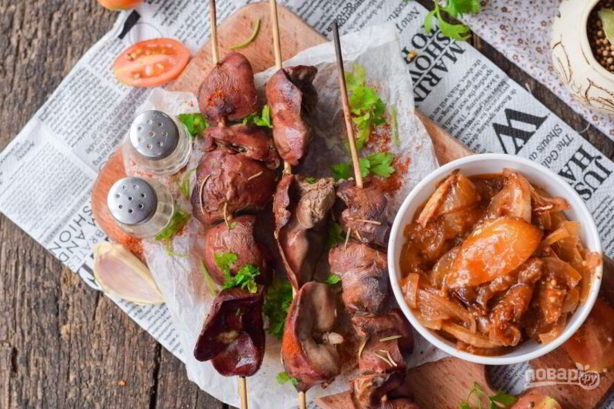 Рецепт печени цыплят бройлеров