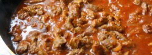 печень в томатном соусе. Шаг 20