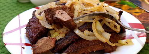 свиная печень по-московски. Шаг 6