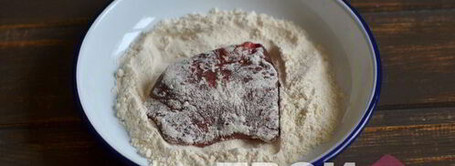 жареная говяжья печень. Шаг 4