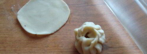 китайские пельмени дим сам с креветками. Шаг 4