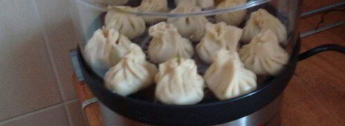 китайские пельмени дим сам с креветками. Шаг 5