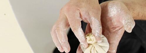 настоящие хинкали. Шаг 9