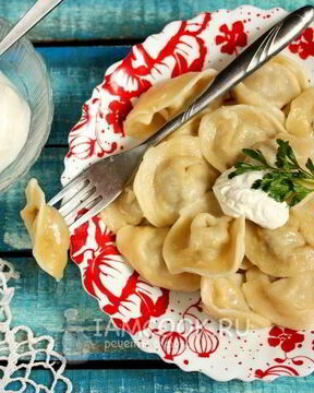 Пельмени из свинины