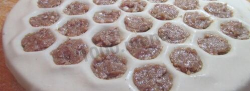 пельмени из заварного теста. Шаг 14