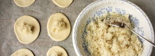 пельмени с черной редькой. Шаг 7