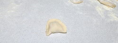 пельмени с фаршем и квашеной капустой. Шаг 8