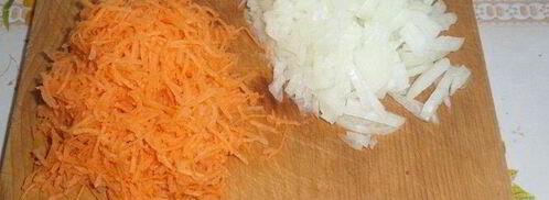 пельмени с гусем, гречкой и овощами. Шаг 7