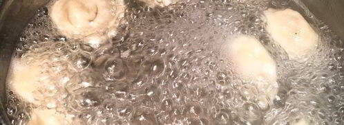 пельмени с рыбой и белыми грибами. Шаг 19