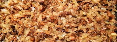 пельмени с рыбой и белыми грибами. Шаг 9