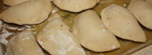 пельмени с уткой и клюквенным соусом. Шаг 8