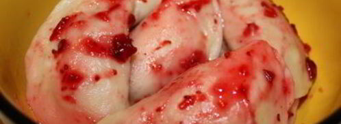 пельмени с уткой и клюквенным соусом. Шаг 11