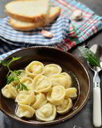 Пельмени сибирские с мясом и с рыбой