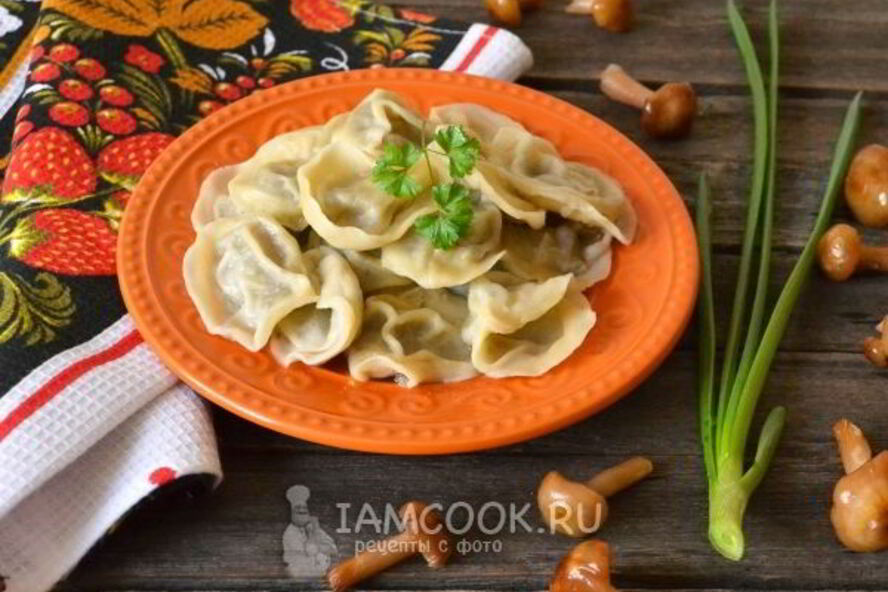 Рецепт постных пельменей