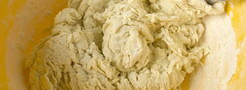 пресное тесто для вареников и пельменей. Шаг 3