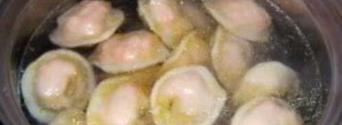 рыбные пельмени из горбуши. Шаг 4