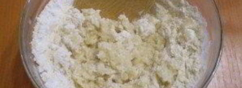 тесто для пельменей на кипятке. Шаг 4