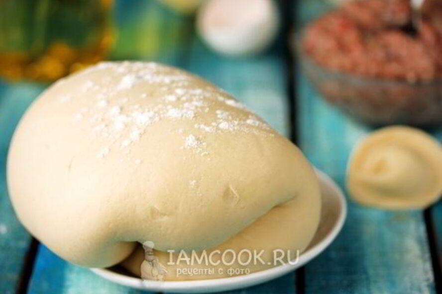 Рецепт теста для пельменей на воде