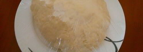 тесто на пельмени. Шаг 5