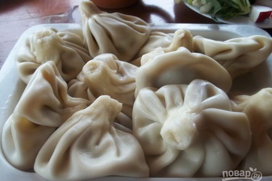 Рецепт вкусных хинкали