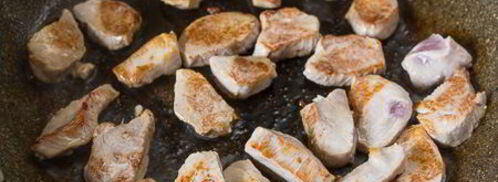 быстрый плов со свининой и фасолью. Шаг 8