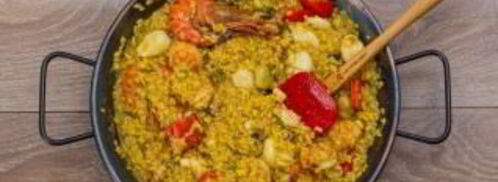 испанская паэлья с морепродуктами. Шаг 7