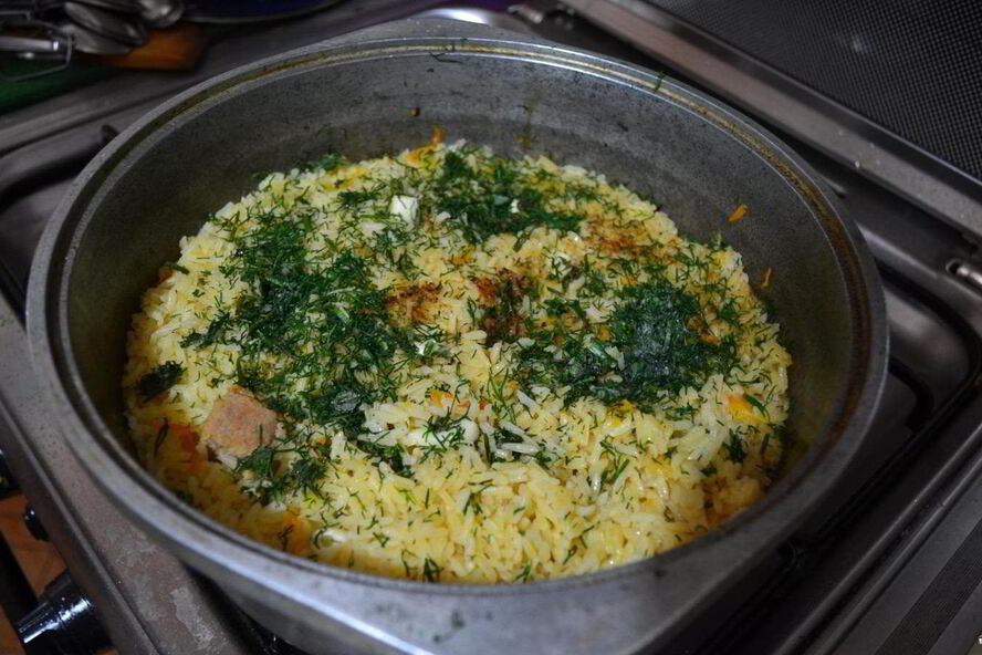 Рецепт классического плова со свининой