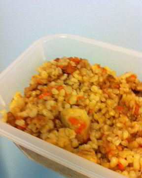 Мамин плов с курицей