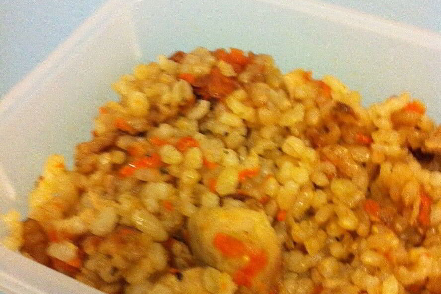 Рецепт маминого плова с курицей