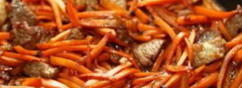 плов из баранины с нутом. Шаг 6