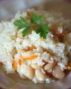 Плов с фасолью