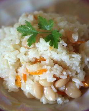 Плов с фасолью