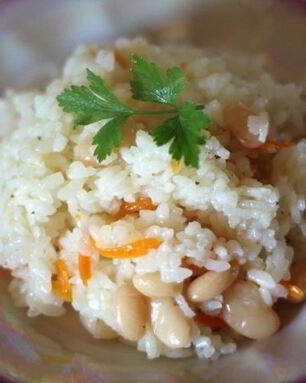 Плов с фасолью