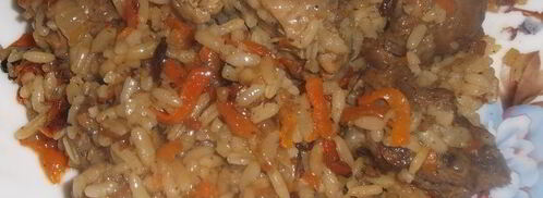 плов с гузками индейки. Шаг 3