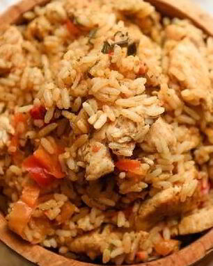 Плов с курицей пряный