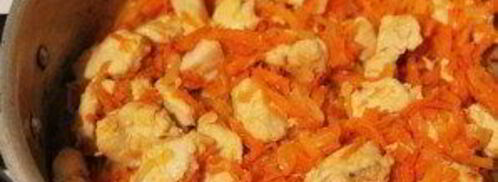 вкусный плов с курицей. Шаг 4